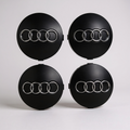Premium 60mm Black Wheel Centre Caps Set of 4 Alloy Wheel Hub Covers