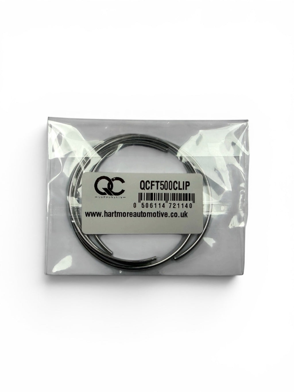 Fiat 500 Compatible Clips Cap Securing  Rings Aftermarket  x4 (set of 4)