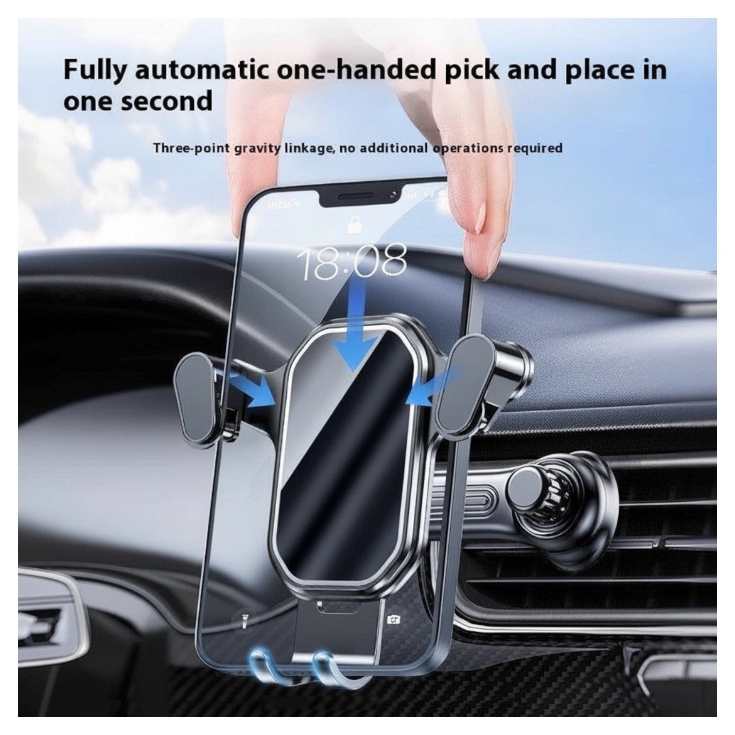 360° Universal Air Vent Mobile Phone Holder 2025 Model Upgraded 3 Year Warranty