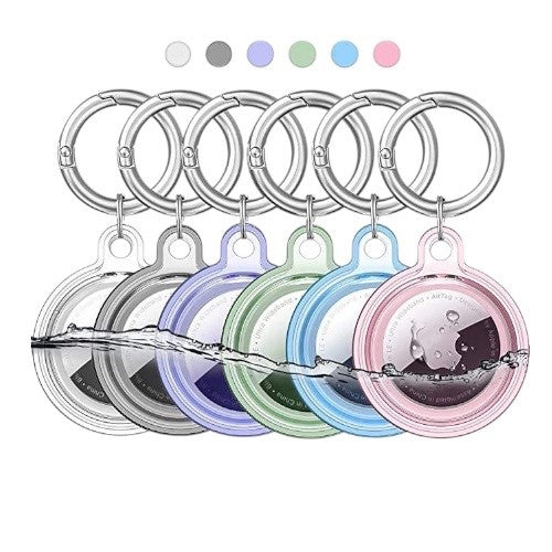 AirTag Keyring Case AirTag Holder for Apple AirTag Waterproof Protective Single