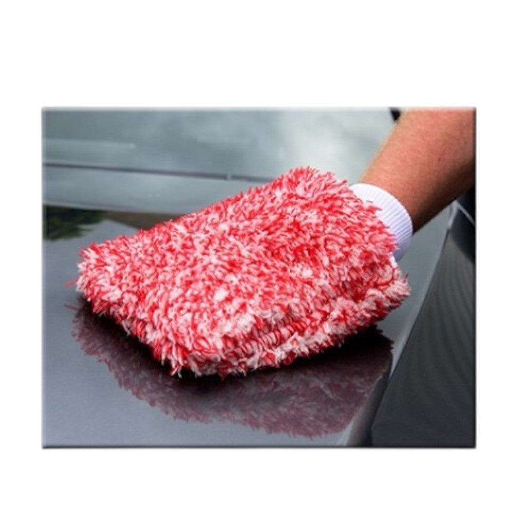 Microfibre Wash Mitt X 2 Luxury Car Washing Detailing Cleaning