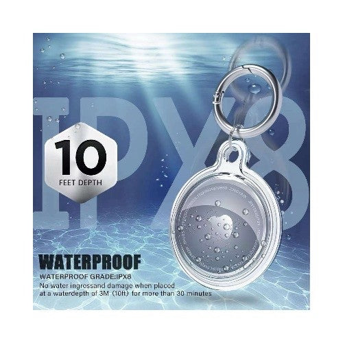 AirTag Keyring Case AirTag Holder for Apple AirTag Waterproof Protective Single