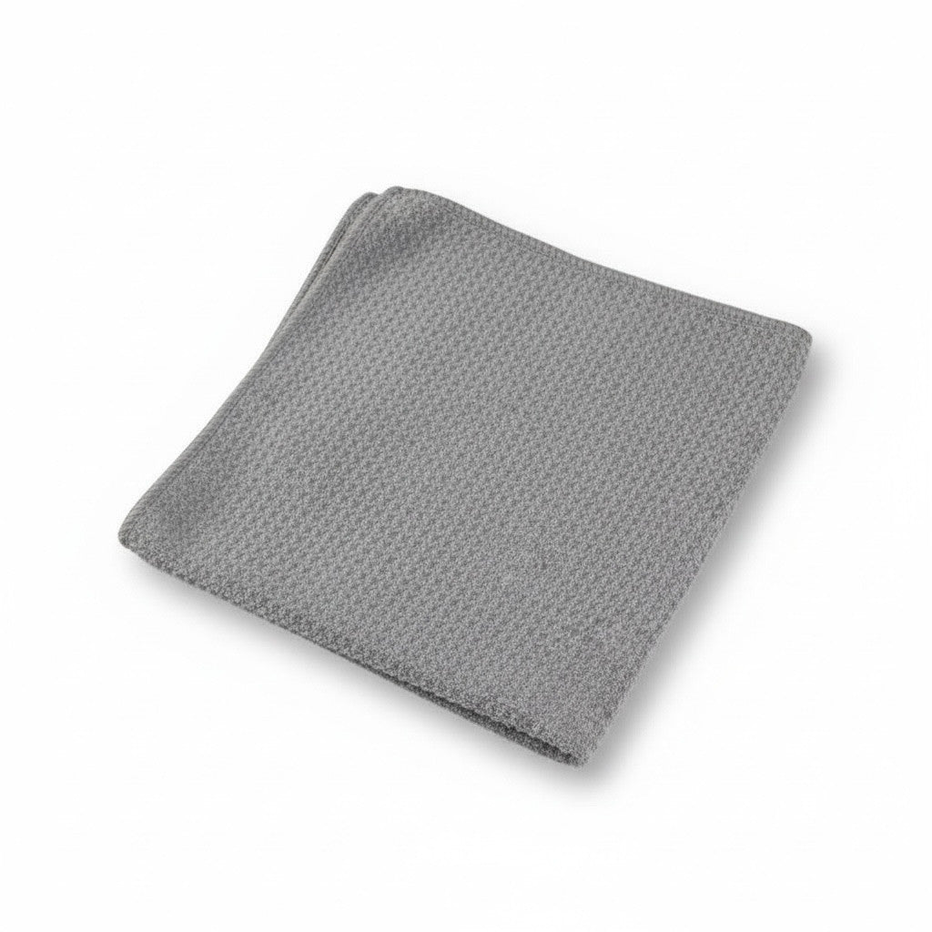 Microfibre Waffle Cloth 40x40cm – Fast-Dry Car Body & Glass Towel