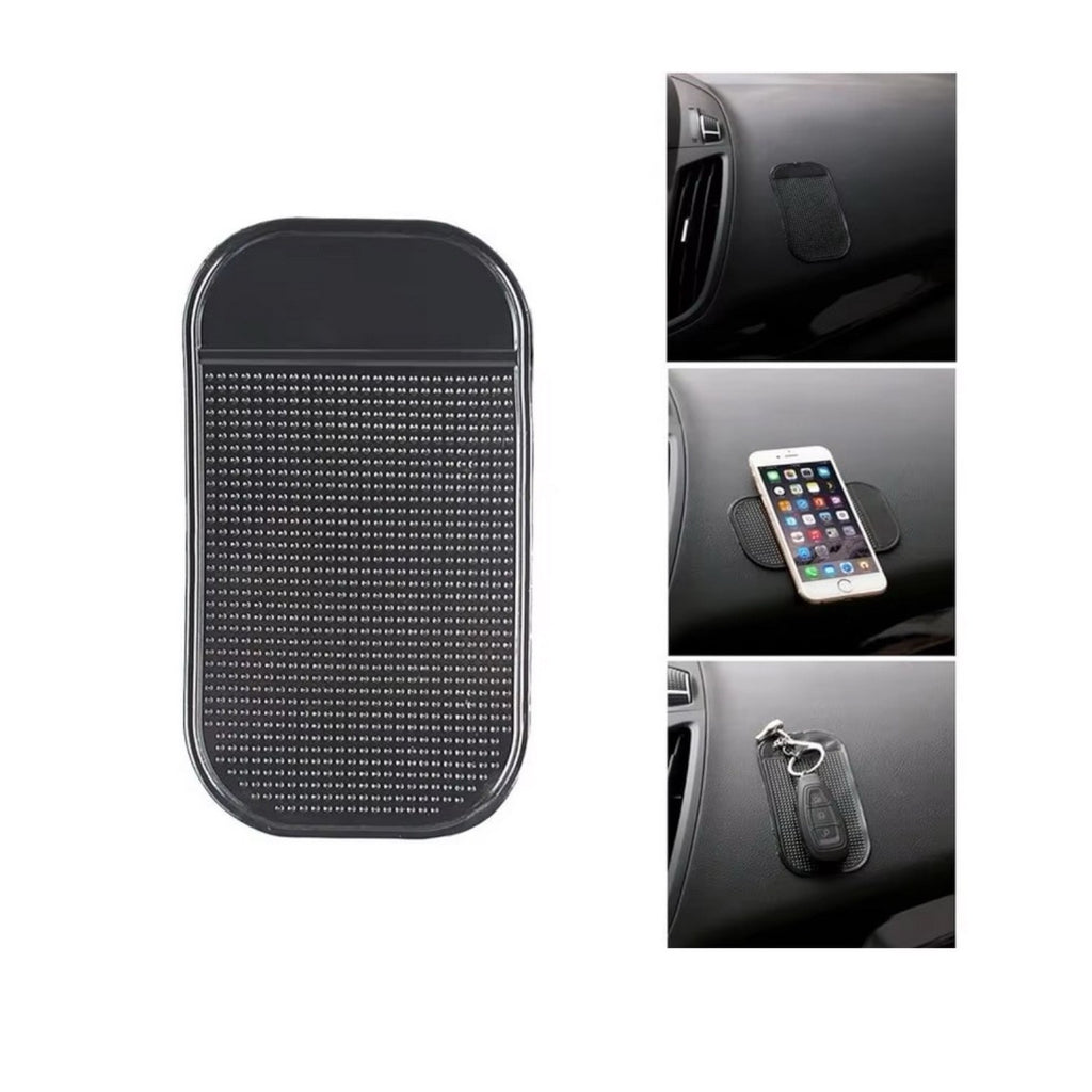 Non-Slip Dash Mat Car Dashboard Phone Mobile Anti Slip Device Holder Pad Black