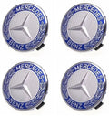 4x Mercedes Alloy Wheel Centre Hub Caps 75mm A B C E S M Class ML CLA