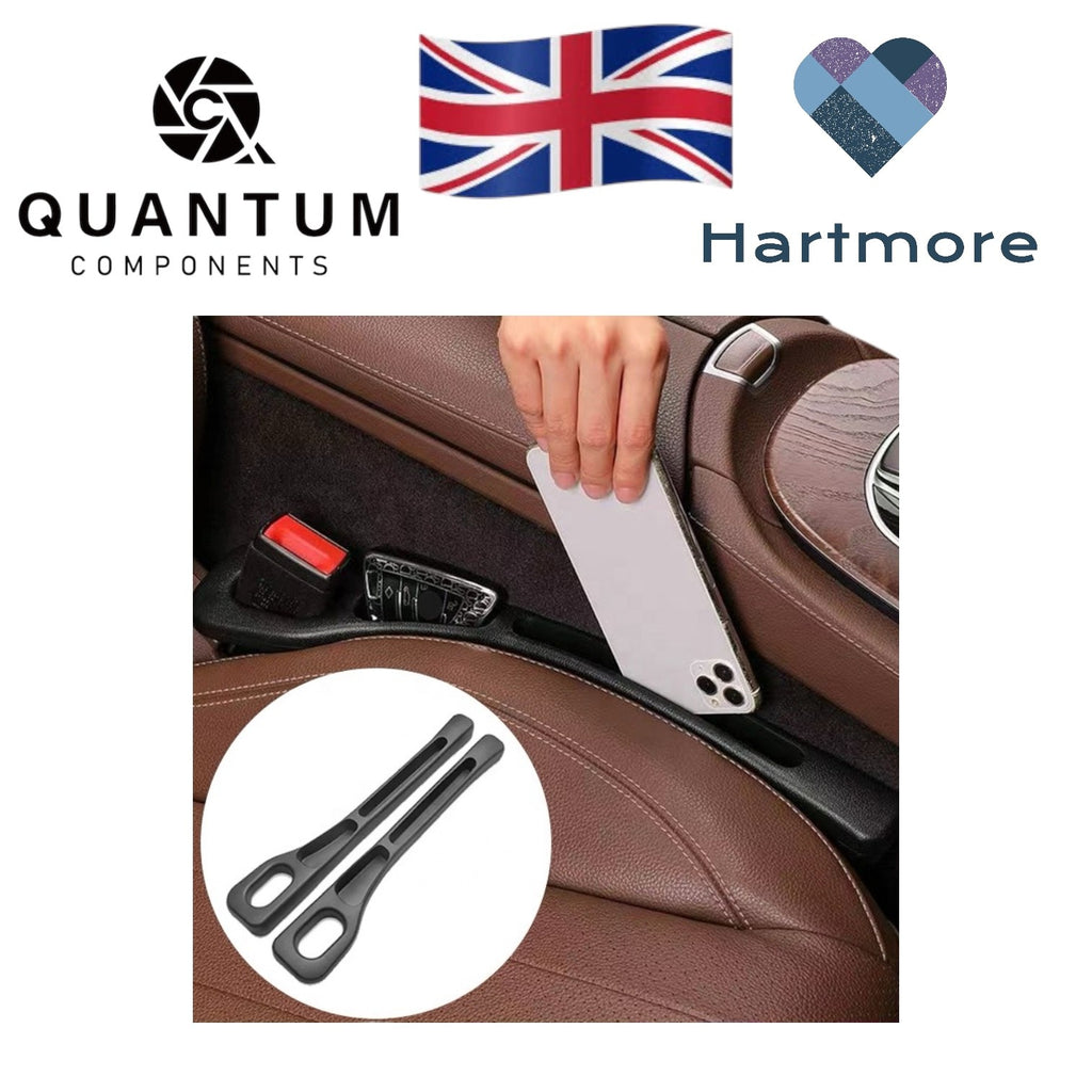 2x Car Seat Gap Filler Side Seam Plug Strip Leak-proof Filling Strip Interior UK