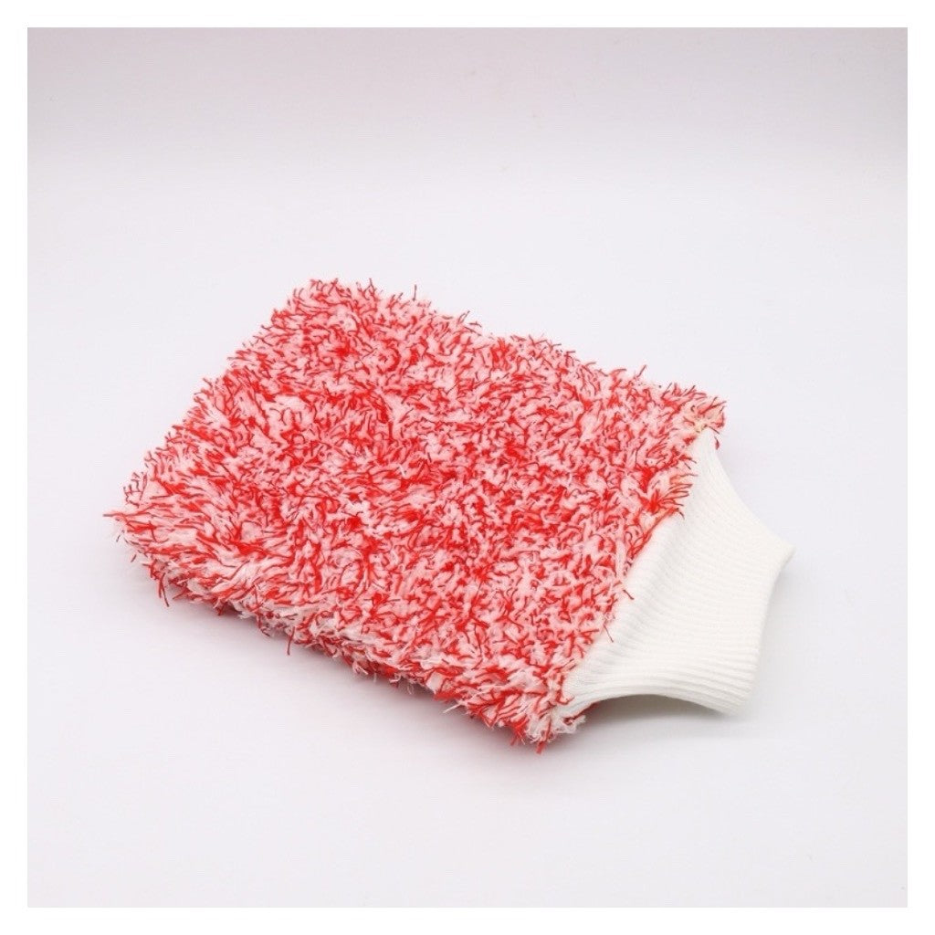 Microfibre Wash Mitt X 2 Luxury Car Washing Detailing Cleaning