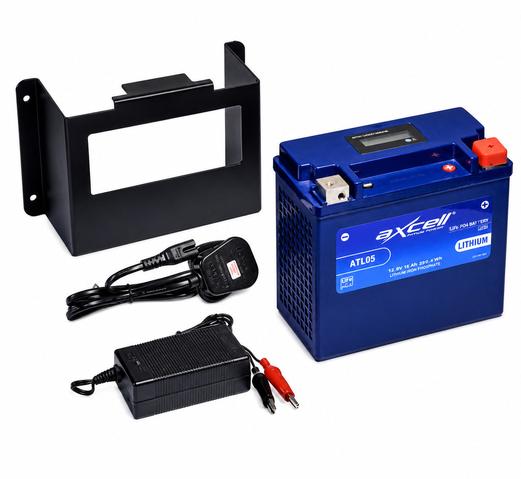 Axcell 720CCA Lithium Motorsport Battery Bundle | Hartmore Automotive