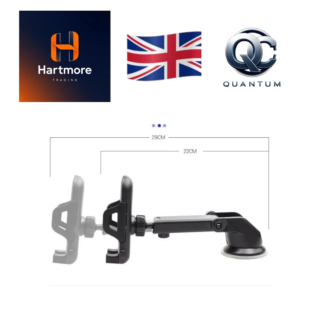 360°Car Phone Holder Universal Mount Mobile Windscreen Dashboard