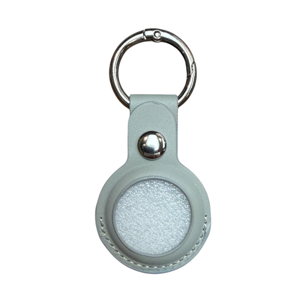 AirTag Case For Air Tag Cover Tracker PU LEATHER Car Key Chain Ring Holder