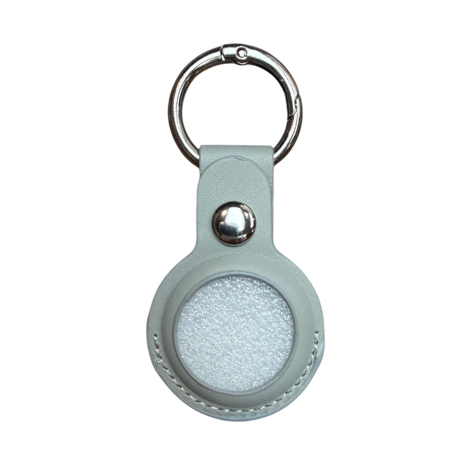 AirTag Case For Air Tag Cover Tracker PU LEATHER Car Key Chain Ring Holder