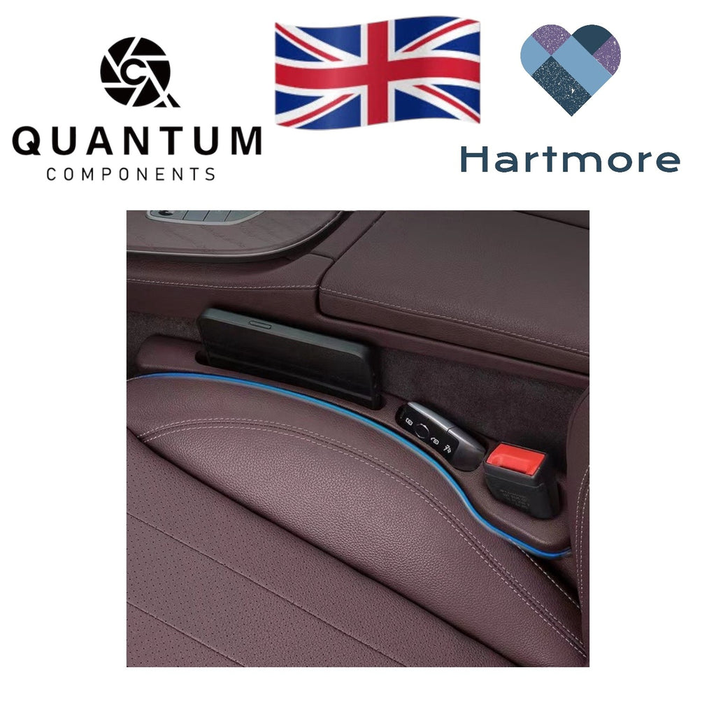 2x Car Seat Gap Filler Side Seam Plug Strip Leak-proof Filling Strip Interior UK