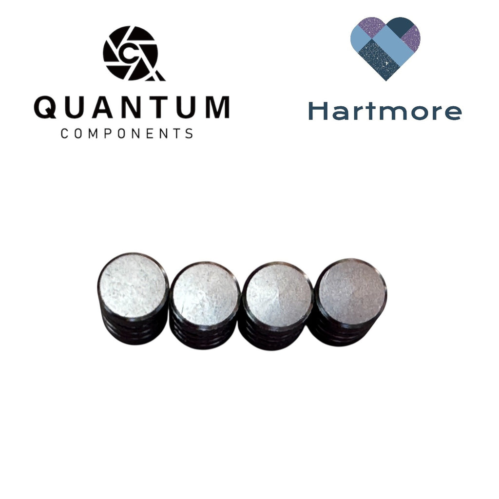 Alloy Tyre Valve Dust Caps (x4) - Universal Fit For All Cars, Bikes, Motorbikes