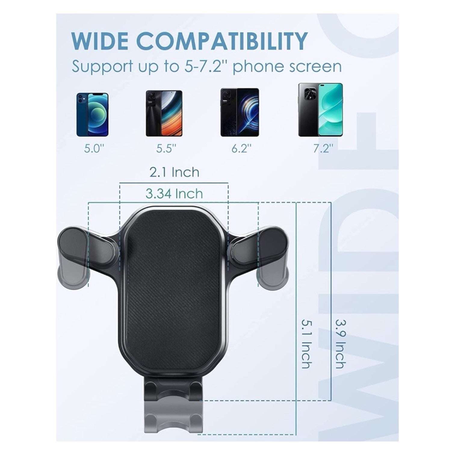 360° Universal Air Vent Mobile Phone Holder 2025 Model Upgraded 3 Year Warranty