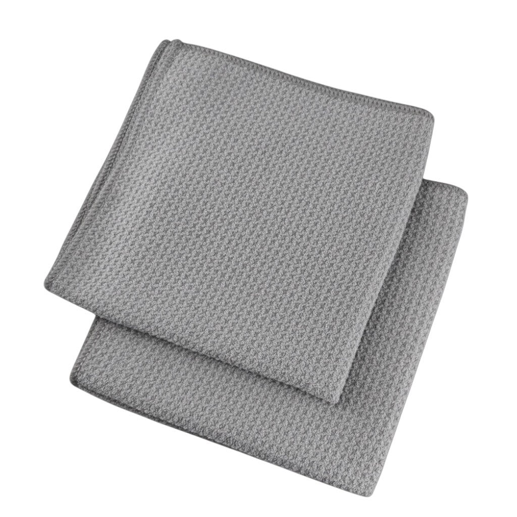 Microfibre Waffle Cloth 40x40cm – Fast-Dry Car Body & Glass Towel