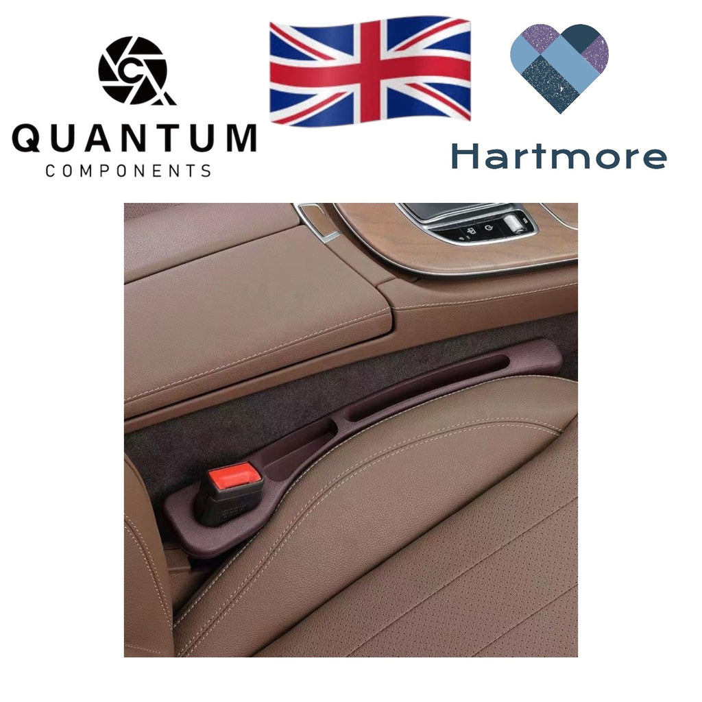 2x Car Seat Gap Filler Side Seam Plug Strip Leak-proof Filling Strip Interior UK