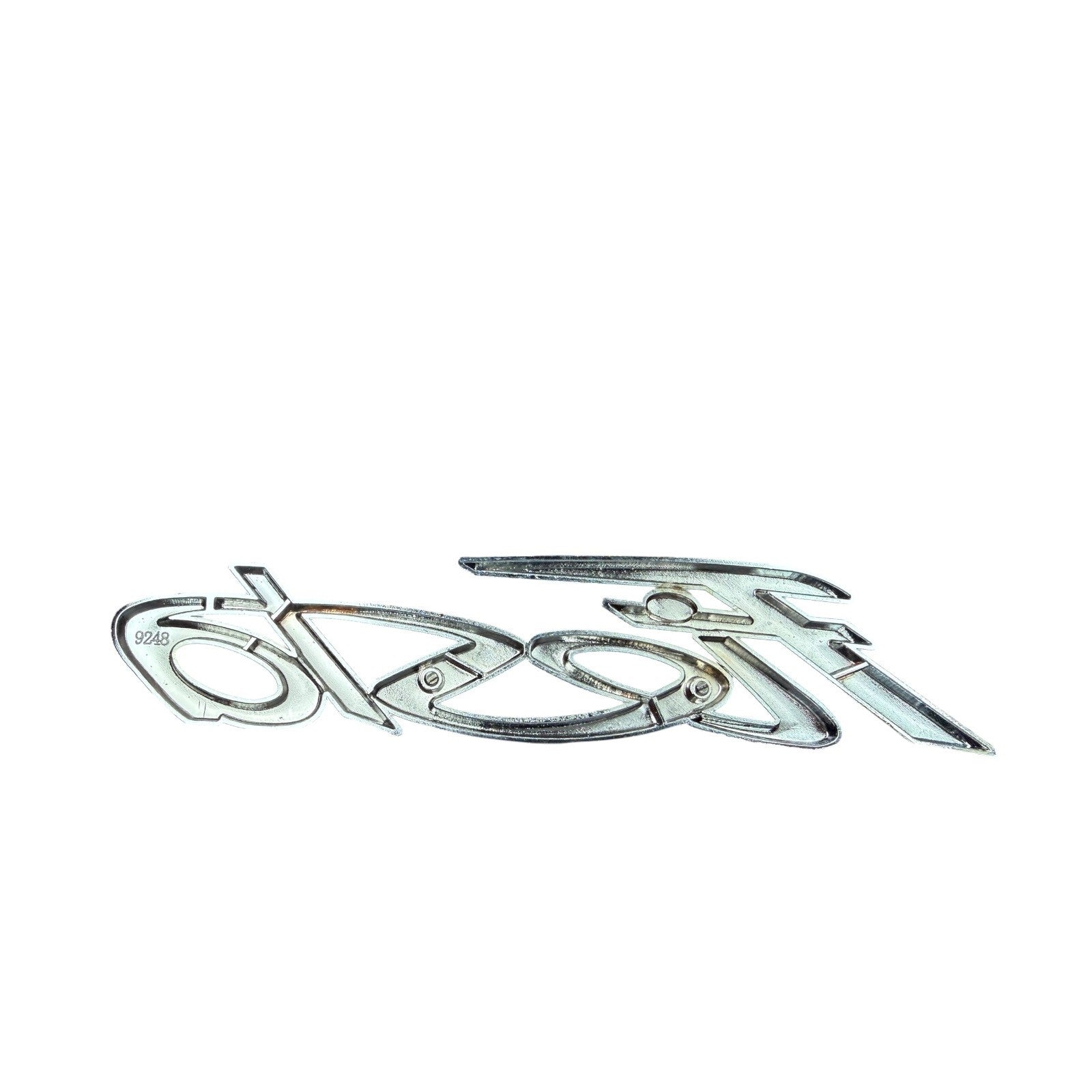 Ford Fiesta Rear Boot Badge Emblem Logo Letters MK7 MK7.5 Red Metal