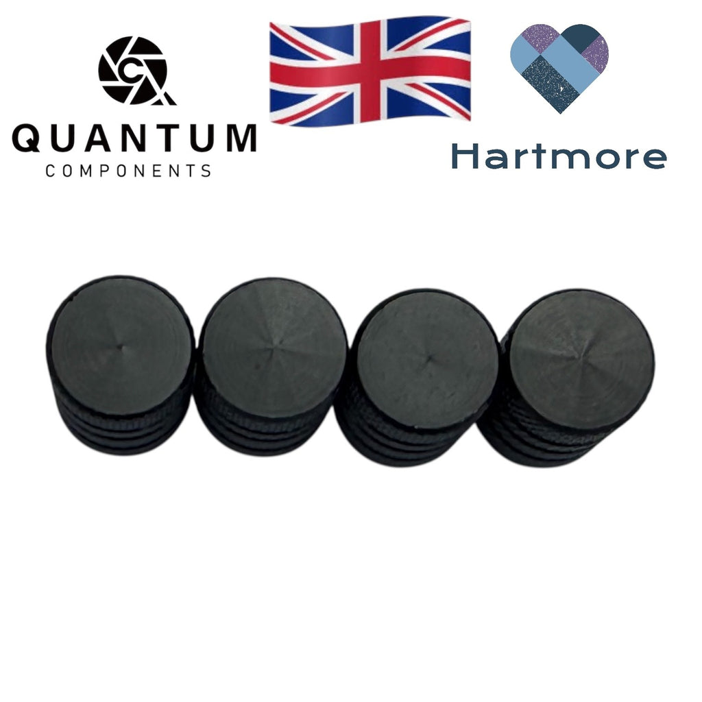 Alloy Tyre Valve Dust Caps (x4) - Universal Fit For All Cars, Bikes, Motorbikes